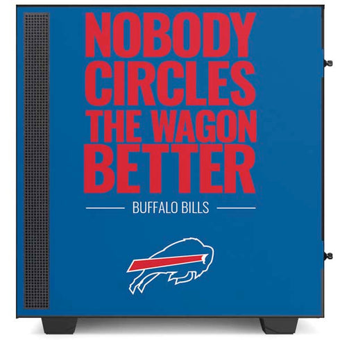 NFL Buffalo Bills Team Motto NZXT H510 Compact ATX Mid-Tower Case Skin