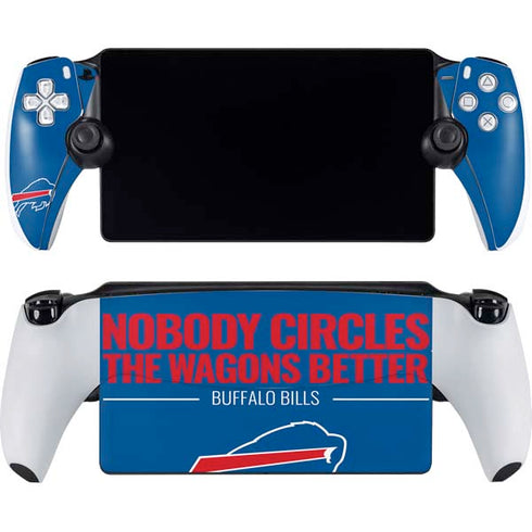 NFL Buffalo Bills Team Motto PlayStation Portal Remote Player Skin