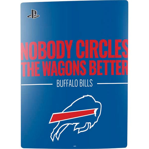 NFL Buffalo Bills Team Motto PS5 Digital Edition Console Skin