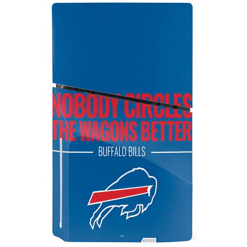 NFL Buffalo Bills Team Motto PS5 Slim Disk Bundle Skin