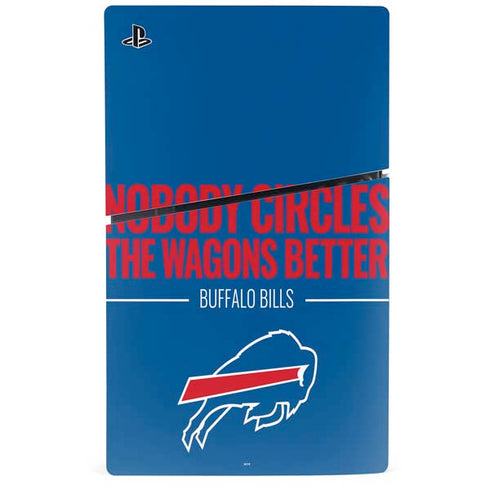 NFL Buffalo Bills Team Motto PS5 Slim Digital Edition Bundle Skin