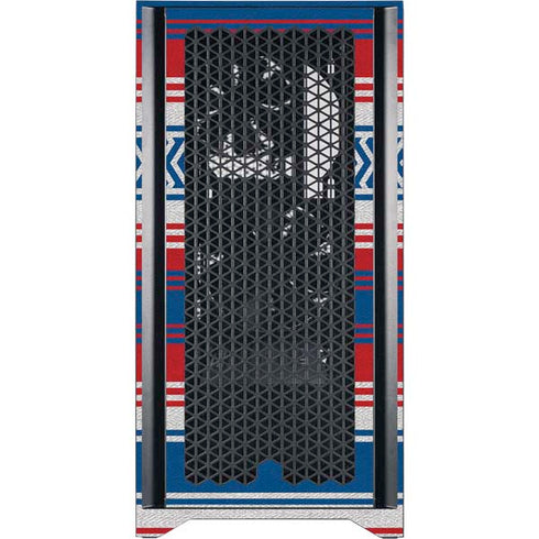NFL Buffalo Bills Trailblazer Corsair 4000D Tempered Glass Mid-Tower ATX Case Skin