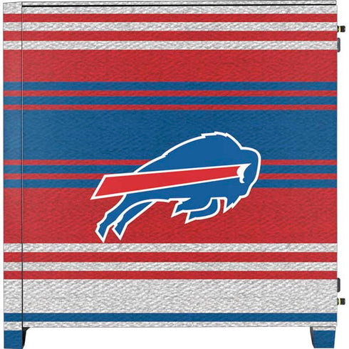 NFL Buffalo Bills Trailblazer Corsair 4000D Tempered Glass Mid-Tower ATX Case Skin