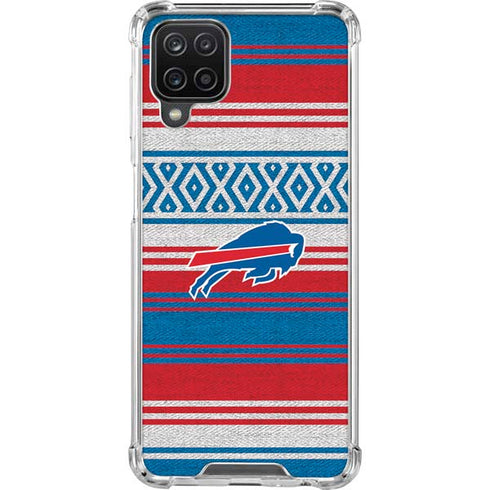 NFL Buffalo Bills Trailblazer Galaxy A12 Clear Case