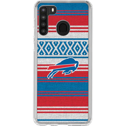 NFL Buffalo Bills Trailblazer Galaxy A21 Clear Case