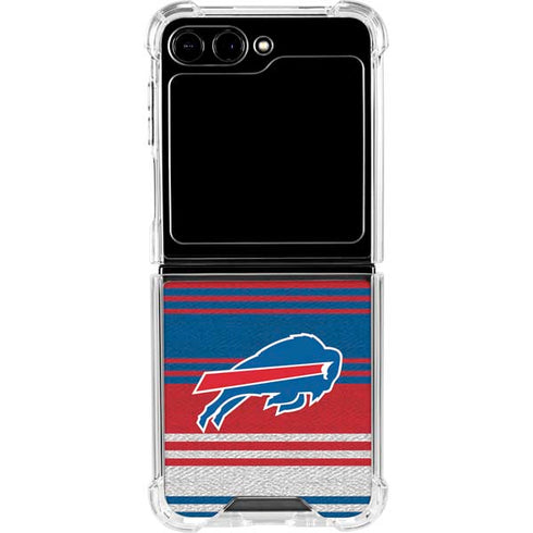NFL Buffalo Bills Trailblazer Galaxy Z Flip5 5G Clear Case
