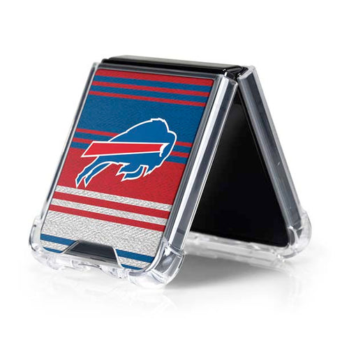 NFL Buffalo Bills Trailblazer Galaxy Z Flip5 5G Clear Case