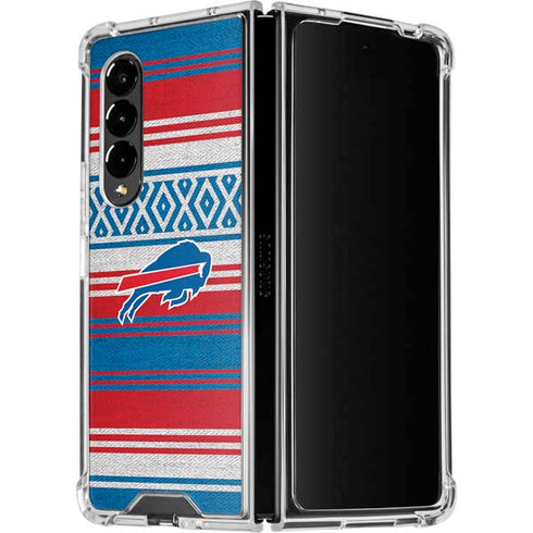NFL Buffalo Bills Trailblazer Galaxy Z Fold4 5G Clear Case