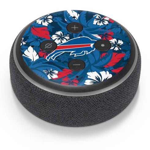 NFL Buffalo Bills Tropical Print Amazon Echo Dot Skin