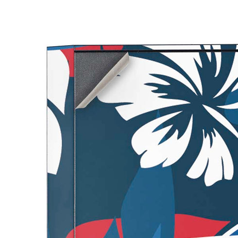 NFL Buffalo Bills Tropical Print Corsair 4000D Tempered Glass Mid-Tower ATX Case Skin