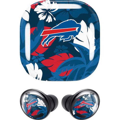 NFL Buffalo Bills Tropical Print Galaxy Buds Pro Skin