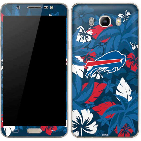 NFL Buffalo Bills Tropical Print Galaxy J7 Skin