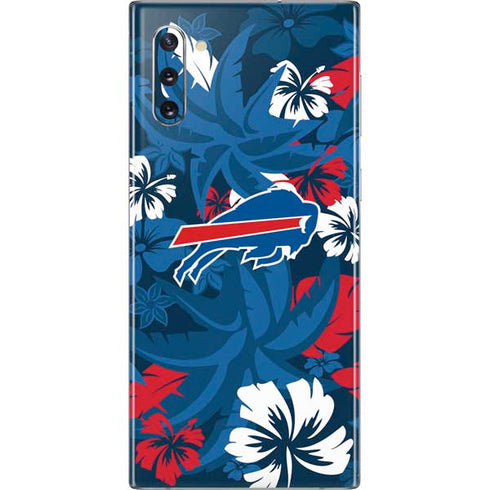 NFL Buffalo Bills Tropical Print Galaxy Note 10 Skin