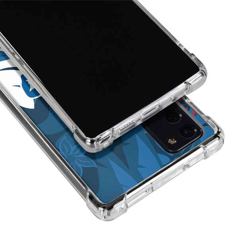 NFL Buffalo Bills Tropical Print Galaxy Note20 5G Clear Case
