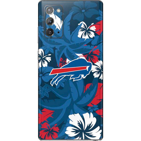 NFL Buffalo Bills Tropical Print Galaxy Note20 5G Skin