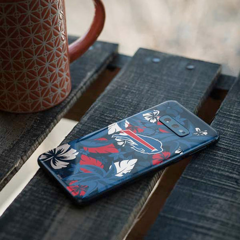 NFL Buffalo Bills Tropical Print Galaxy S10e Skin
