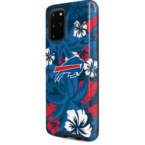 NFL Buffalo Bills Tropical Print Galaxy S20 Plus Pro Case