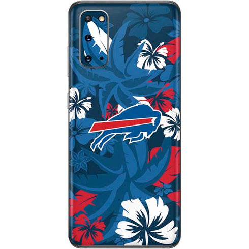 NFL Buffalo Bills Tropical Print Galaxy S20 Skin