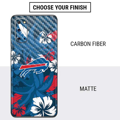 NFL Buffalo Bills Tropical Print Galaxy S20 Skin