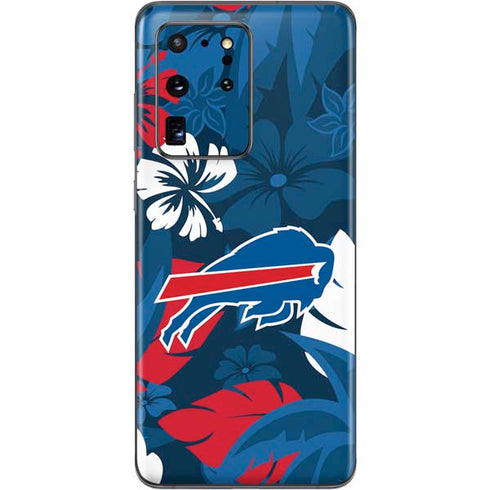 NFL Buffalo Bills Tropical Print Galaxy S20 Ultra 5G Skin