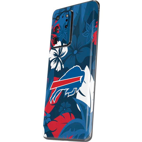 NFL Buffalo Bills Tropical Print Galaxy S20 Ultra 5G Skin