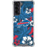 NFL Buffalo Bills Tropical Print Galaxy S21 5G Clear Case