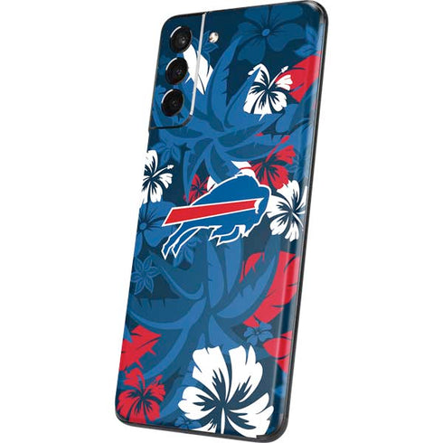 NFL Buffalo Bills Tropical Print Galaxy S21 Plus 5G Skin