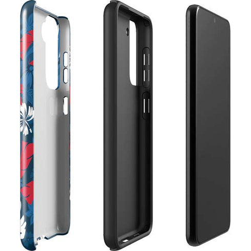 NFL Buffalo Bills Tropical Print Galaxy S22 Pro Case