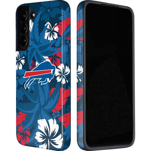 NFL Buffalo Bills Tropical Print Galaxy S22 Pro Case