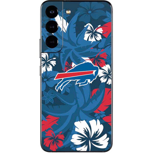 NFL Buffalo Bills Tropical Print Galaxy S22 Skin