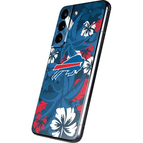 NFL Buffalo Bills Tropical Print Galaxy S22 Skin