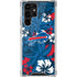 NFL Buffalo Bills Tropical Print Galaxy S22 Ultra Clear Case