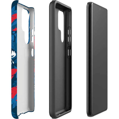 NFL Buffalo Bills Tropical Print Galaxy S22 Ultra Pro Case