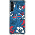 NFL Buffalo Bills Tropical Print Galaxy S23 Plus Clear Case