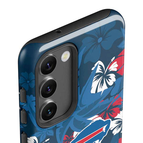 NFL Buffalo Bills Tropical Print Galaxy S23 Pro Case