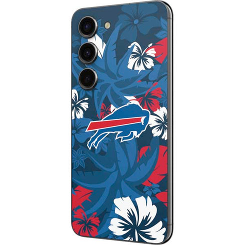 NFL Buffalo Bills Tropical Print Galaxy S23 Skin