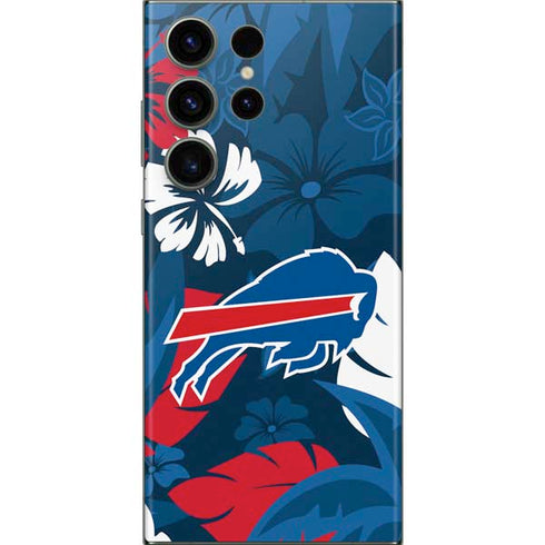 NFL Buffalo Bills Tropical Print Galaxy S23 Ultra Skin