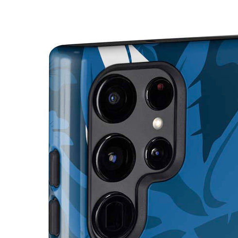 NFL Buffalo Bills Tropical Print Galaxy S24 Ultra Impact Case