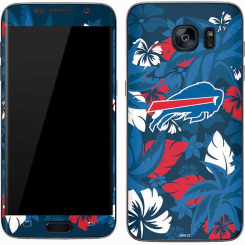 NFL Buffalo Bills Tropical Print Galaxy S7 Skin