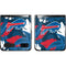 NFL Buffalo Bills Tropical Print Galaxy Z Flip Skin