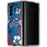 NFL Buffalo Bills Tropical Print Galaxy Z Fold4 5G Clear Case