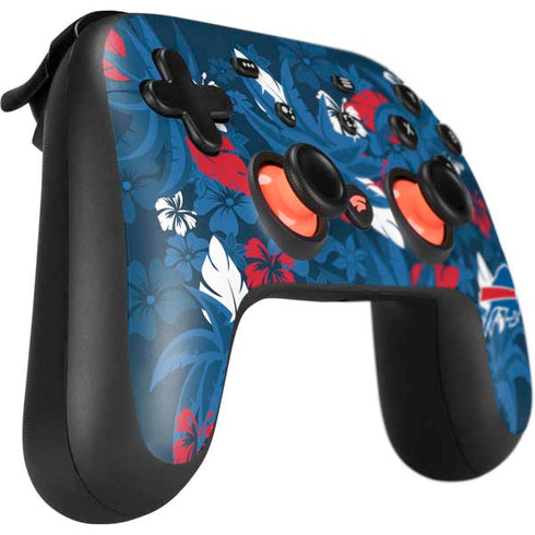 NFL Buffalo Bills Tropical Print Google Stadia Controller Skin