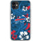 NFL Buffalo Bills Tropical Print iPhone 11 Clear Case