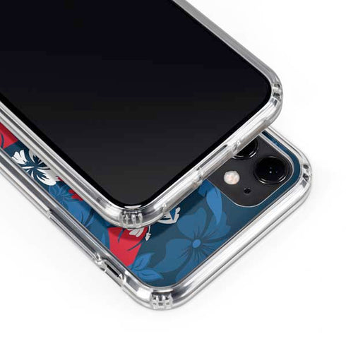NFL Buffalo Bills Tropical Print iPhone 11 Clear Case