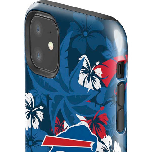 NFL Buffalo Bills Tropical Print iPhone 11 Impact Case