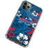 NFL Buffalo Bills Tropical Print iPhone 11 Pro Max Clear Case