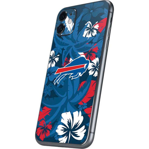 NFL Buffalo Bills Tropical Print iPhone 11 Skin