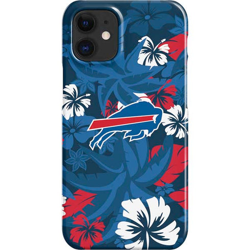 NFL Buffalo Bills Tropical Print iPhone 12 Mini Lite Case