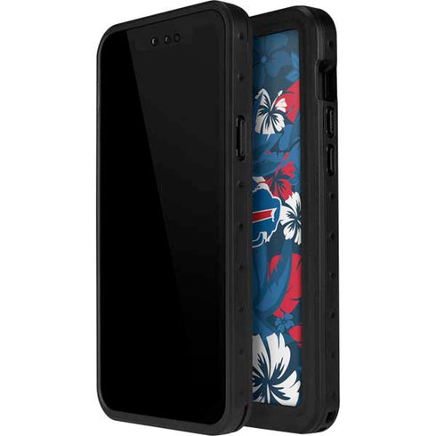 NFL Buffalo Bills Tropical Print iPhone 12 Mini Waterproof Case