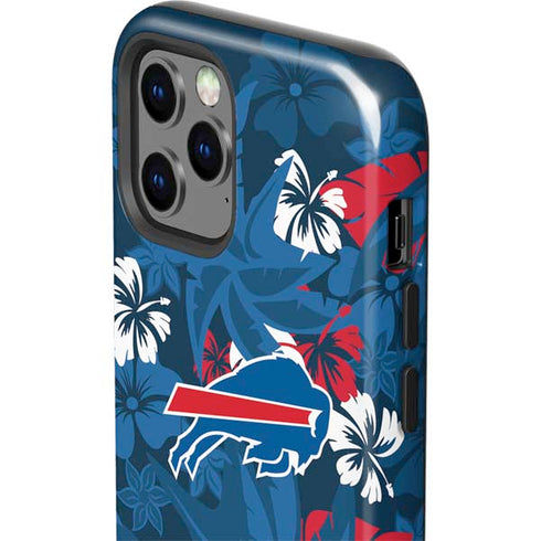 NFL Buffalo Bills Tropical Print iPhone 12 Pro Impact Case